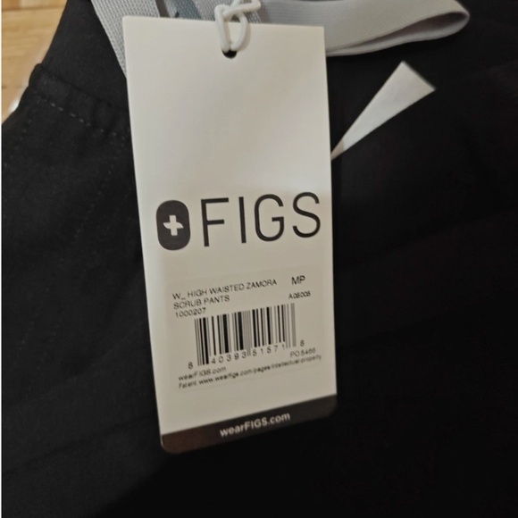 NWT Figs Women's High Waisted Zamora Jogger Scrub Pants Size MP Medium Petite - Picture 2 of 4